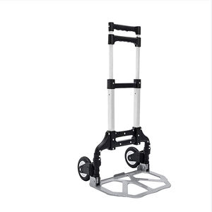 Stille Winkel Aluminium Handbagage <span class=keywords><strong>Trolley</strong></span> Met Rubberen Wiel Opvouwbare Trap Klimmen - Product Image 4