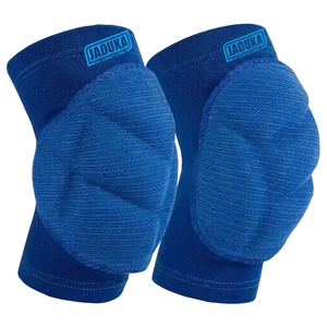 Genouillère de compression en néoprène personnalisable avec logo pour adulte, idéale pour la boxe, l'entraînement et la gym - Product Image 1