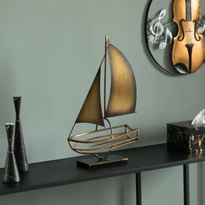 Barco náutico de alta calidad con diseño antiguo, fabricado en metal, estilo moderno, en venta por exportadores indios. - Product Image 3