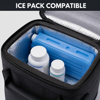 Sacs de livraison pour chaîne du froid, sacs isothermes avec doublure en feuille d'aluminium pour le transport de médicaments en pharmacie, vente en gros