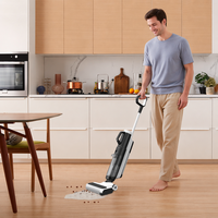 Aspirateur portable 5-en-1 sans fil pour maison et voiture, moteur sans balais, filtre HEPA, auto-nettoyant, écran LED