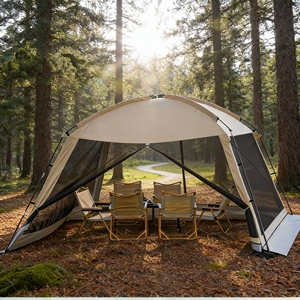 <span class=keywords><strong>Tenda</strong></span> Parasole Estiva Portatile per Campeggio con Una Camera da Letto, Zanzariera a Strato Singolo <span class=keywords><strong>e</strong></span> Apertura Rapida - Product Image 4