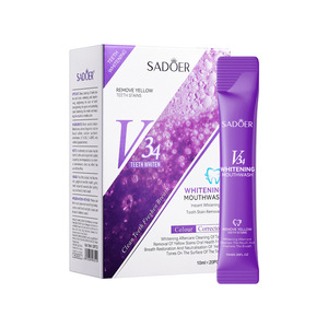 V34 viola sbiancante collutorio efficace pulizia dei denti e rinfrescare la bocca - Product Image 6