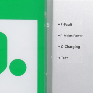 Segno di uscita di emergenza a <span class=keywords><strong>LED</strong></span> all'ingrosso autotest personalizzato segno di uscita di emergenza corridoio 8W a parete <span class=keywords><strong>LED</strong></span> segnale di uscita di emergenza - Product Image 4