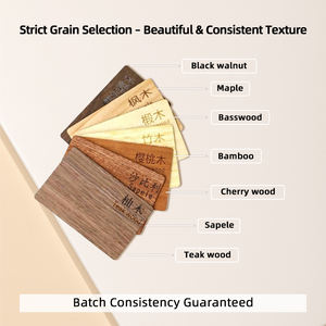 Hoge kwaliteit 13.56MHz Ntag 215 NFC houten kaart met FSC CE-certificaten - Product Image 2