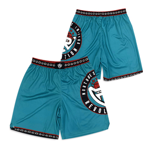 กางเกงบาสเก็ตบอล OEM สั่งทำพิเศษ พิมพ์ลายแบบ Sublimation ระบายอากาศ แห้งเร็ว ดีไซน์คลาสสิค สำหรับทุกเพศ ชุดกีฬาทีม ยูนิฟอร์ม 100% - Product Image 3