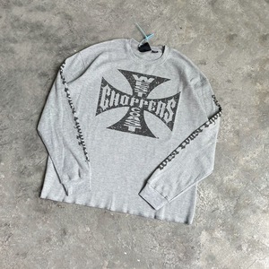Men's <b>Waffle</b> Knit Oversized Long Sleeve T-<b>Shirt</b> Crew Neck Pullover Ribbed Cotton Breathable Tee Print Casual Wear - Product Image 1