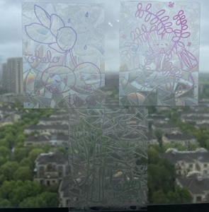 Custom Full Color Printed Zodiac <strong>Suncatcher</strong> Transparent Vinyl Window <strong>Decal</strong>