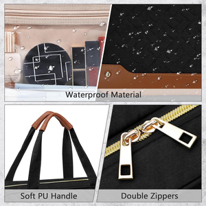 PVC Waterproof Large <b>Makeup</b> <b>Bag</b> <b>Compartment</b> Jewelry Organizer Hanging Travel Toiletry <b>Bag</b> for Women - Product Image 4