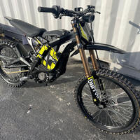 2025 Stock Original Light Bee X Dirt Bike Électrique Phantom Purple Edition Motocross Off Road Sur Ron Ebike 60v 40ah 8000w