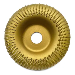 125*22mm Woodworker's Sanding Splinter Disc Gear Round Grinding Wheel For Angle Grinder Tea Disc Woodworker's Polishing Wheel