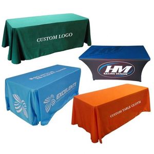 Custom Hotel <b>Table</b> <b>Cloth</b> Custom Fabric Trade Show Display <b>Table</b> Cover for Business - Product Image 1