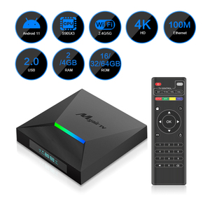 Prix d'usine S905x4 X5 128G Meilleure boîte Android 11 Boîte TV intelligente Décodage vidéo 8K 2.4G&5G Boîte TV Android - Product Image 3