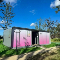 Toilettes portables écologiques pour chantiers de construction, concerts et festivals de musique, protection de l'environnement