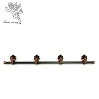 Ensemble de poignées de cercueil à barre pivotante au design Art Déco CH-06, quincaillerie géométrique pour cercueil, fournitures funéraires en plastique, vente en gros