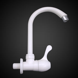 Robinet d'évier en plastique à col de cygne pour cuisine et salle de bain, vente directe d'usine chinoise - Product Image 1