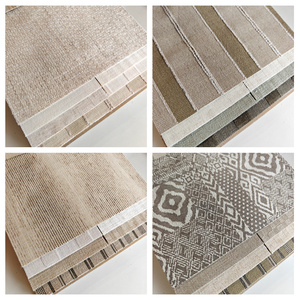Tessuto di lusso in tessuto misto cotone, tinto in filo spesso, in morbido Jacquard, per tende, Stocklot - Product Image 2