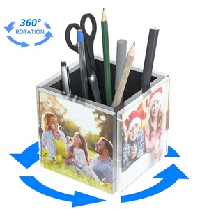 En gros Rotatif à 4 Côtés <span class=keywords><strong>Cube</strong></span> <span class=keywords><strong>Photo</strong></span> 5x5 4x4 Cadre Acrylique Lucite Perspex Plexiglas Bloc Aimant <span class=keywords><strong>Photo</strong></span> cadre Porte-Stylo - Product Image 1