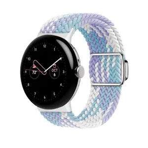 Nylon geflochtenes Armband für Google Pixel Watch 2 Band Ersatz gürtel Stoff Armband Armband für Pixel Watch Correa Zubehör - Product Image 6