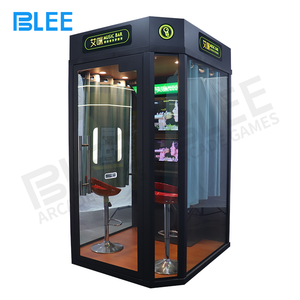 Phòng Karaoke Mini Mô-đun, Máy Hát Trong Nhà Nhanh Chóng, Kiosk Karaoke Hoạt Động Bằng Tiền Xu, Phòng Hát Tự Phục Vụ, Phòng Hát Di Động - Product Image 1