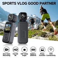 Mini Cámara Portátil Q5 WiFi con Visión Nocturna Infrarroja, Grabadora de Video Digital 4K HD, Videocámara Pequeña para Bicicleta, 130° HDR Activo