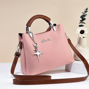 2024 Große Kapazität Lady <span class=keywords><strong>Bag</strong></span> Fashion Vielseitige Schulter Cross body National <span class=keywords><strong>Bag</strong></span> Handtasche Damen Tasche für Mama LXS-WB038 - Product Image 6