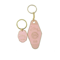 Özel Logo Metal anahtarlık bagaj etiket tutucu Metal Charm Motel anahtarlık özel toptan Anime emaye Metal anahtarlık