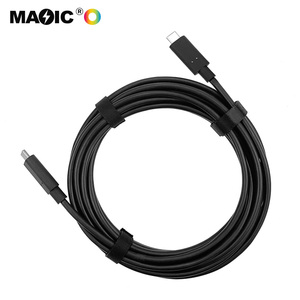 Cable de conexión USB 3,2 Gen1, Cable de datos macho USB-C tipo C <span class=keywords><strong>VR</strong></span>, USB 3,2, transferencia de datos Gen1, carga rápida, 7M, 10Gbps/5Gbps, más nuevo - Product Image 1
