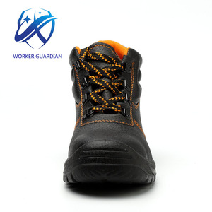 Sepatu Keselamatan Ujung Baja Kulit Asli Murah Terlaris dengan S1 SBP Harga Dropshipping Sepatu Keselamatan - Product Image 4