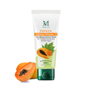 Nettoyant <span class=keywords><strong>visage</strong></span> personnalisé OEM ODM hydratant traitement de l'acné soins de la peau naturels biologiques curcuma papaye nettoyant <span class=keywords><strong>visage</strong></span> - Product Image 2