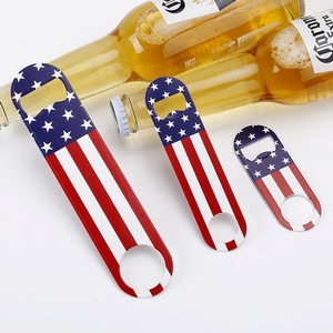 <strong>2026</strong> Stainless Steel Beer Bottle Opener Bar USA Flag Printing <strong>for</strong> Party <strong>Promotion</strong> or Advertising Durable Metal Material - Product Image 4