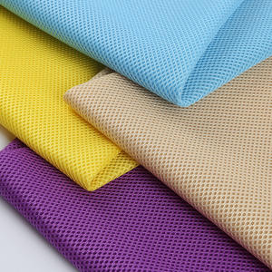 Kain Jaring Scuba 3D Polyester Spandex Harga Pabrik Murah dengan Jaring Satu Sisi untuk Pakaian Olahraga dan Pakaian Renang Wanita - Product Image 5