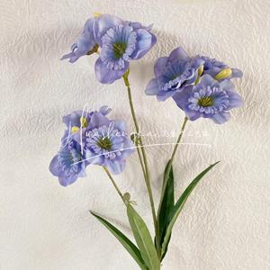 <b>Artificial</b> Flowers Fairy Orchids Silk <b>Bouquet</b> High Simulation Wedding Decor Outdoor Photography Props Home Decoration - Product Image 2