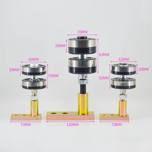 Phổ xoay có thể gập lại cửa sổ con lăn cửa gỗ ròng rọc cho điện thoại di động trượt gấp cửa Con lăn cho cửa & cửa sổ treo bánh xe - Product Image 1