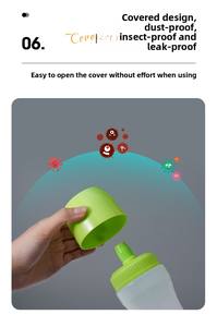 ปากกาจ่ายแป้งแพนเค้กอเนกประสงค์สำหรับใช้ในครัวเรือน ผลิตจากพลาสติก ปลอดสาร BPA ปลอดภัยสำหรับอาหาร ล้างในเครื่องล้างจานได้ - Product Image 5