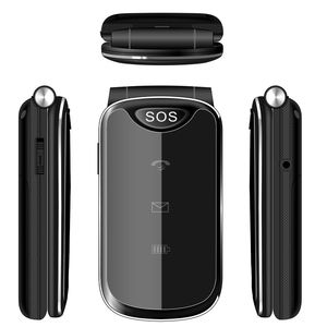 Téléphone <span class=keywords><strong>portable</strong></span> M3 à rabat 2G de 2.4 pouces, avec fonction SOS, clavier plus grand, téléphone <span class=keywords><strong>pour</strong></span> personnes âgées, <span class=keywords><strong>facile</strong></span> à utiliser <span class=keywords><strong>pour</strong></span> les personnes âgées, vente directe - Product Image 1