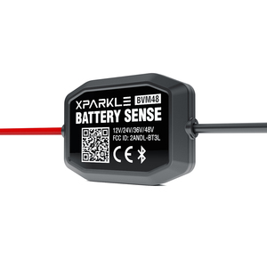 Monitor de Batería Digital BVM48 12V 24V 48V con Sensor de Temperatura y Almacenamiento de Datos de 30 Días para RV, <span class=keywords><strong>Barco</strong></span> y Energía Solar - Product Image 6