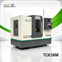 Tour CNC à banc incliné horizontal TCK36M, machine de tournage et de fraisage compacte de moyenne capacité, haute précision, haute productivité