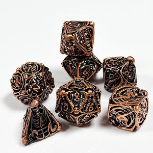 גיהינום קוביות מתכת גהנום dnd פרמיה מתכת מותאמת אישית קוביות להגדיר עבור משחקי שולחן - Product Image 2