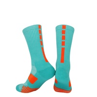 LINGTU Chaussettes de football personnalisées avec logo, hauteur genou, pour enfants, chaussettes de sport, chaussettes de football, calcetines por mayor