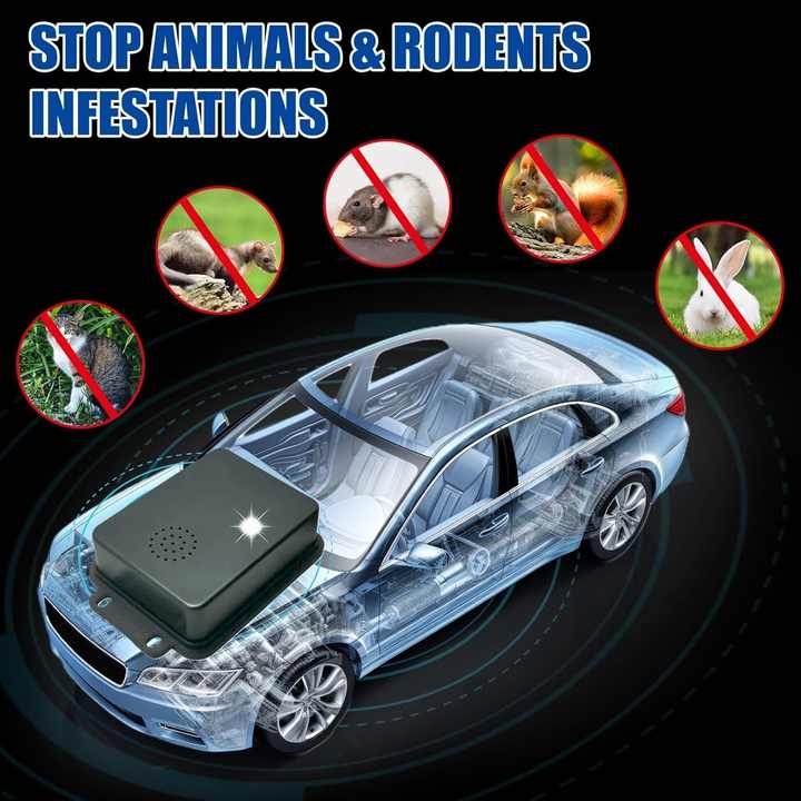 12V Ultrasonic Auto Start-Stop Car Appliance for Mice Rodents Animal ...