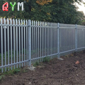 <span class=keywords><strong>Clôture</strong></span> en palissade en acier à sommet courbé, <span class=keywords><strong>clôture</strong></span> et portail en fer forgé pour jardin - Product Image 3