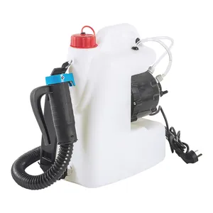 Mochila portátil 2 en 1 de 12L, pulverizador germicida para interiores y exteriores, para aviones de hotel, pulverizador agrícola de volumen ultra bajo