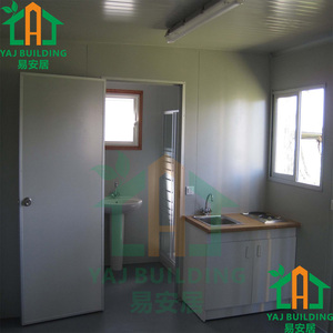 Contenedor personalizado de 20 pies, casa pequeña desmontable prefabricada para oficina, Villa <span class=keywords><strong>Modular</strong></span> de diseño, cabina portátil para exteriores, casa prefabricada - Product Image 4