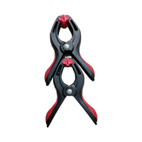 Pince à ressort en plastique double couleur robuste Clips en nylon pour le travail du bois mesurés en pouces