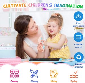 Vẽ đồ chơi Kid <span class=keywords><strong>LCD</strong></span> viết Board vẽ kỹ thuật số máy tính bảng đồ họa máy tính bảng vẽ <span class=keywords><strong>LCD</strong></span> bằng văn bản Pad 6.5 85 8.5 10 12 16 inch - Product Image 2