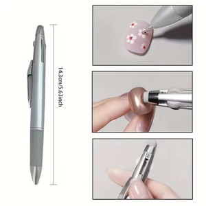 Stylo à points pour nail art, outils de nail art en forme de stylo à bille, kit de manucure pour le dessin de points, pour la maison et le salon - Product Image 6