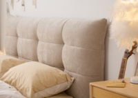 Lit double moderne en bois minimaliste avec rangement, collection 2026 – Vente en gros