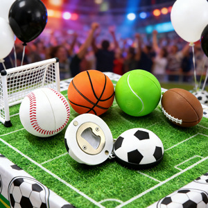 Abrebotellas con Diseño de Balón de Fútbol Impreso en 3D para la Copa <span class=keywords><strong>Mundial</strong></span> de Fútbol 2026, Recuerdo para Aficionados al Fútbol, Juguete Impreso en 3D - Product Image 4
