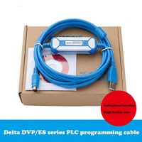 Cable de Programación PLC USB-ACAB230, Adaptador USB a RS232 para Cable de la Serie USB-DVP ES EX EH EC SE SV SS